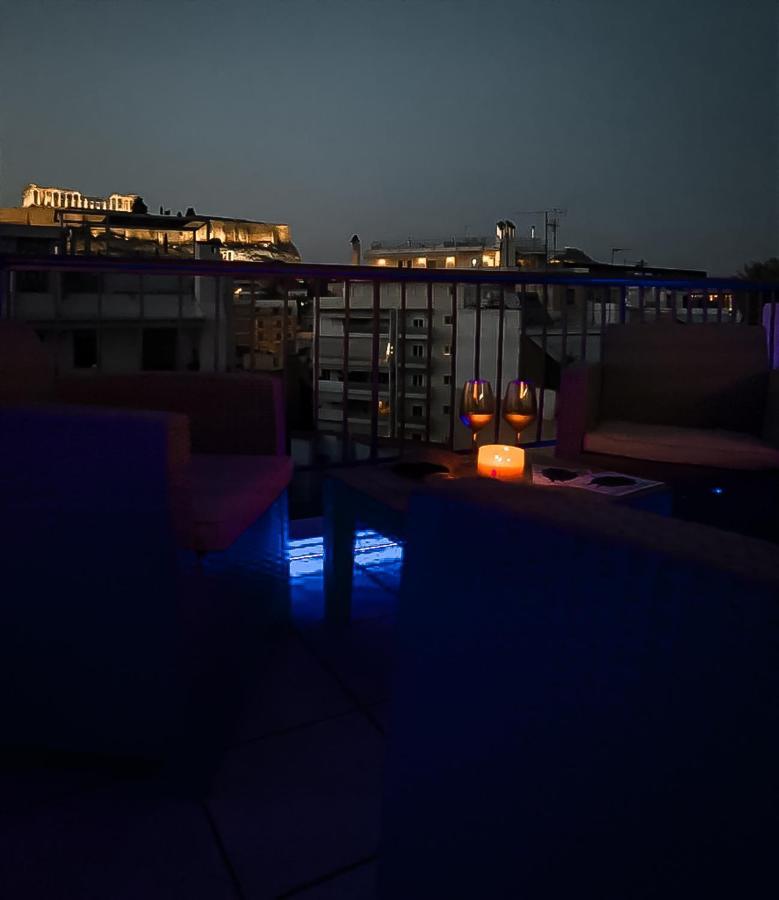 B 2 Luxury Suite Acropolis View Athens Privat Jacuzzi Exterior foto
